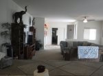 View from Kitchen to living room